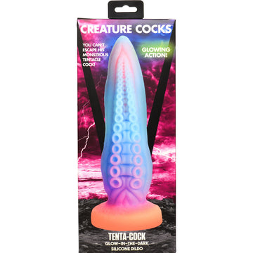 Creature Cocks Tenta-Cock Glow-In-The-Dark Silicone Dildo