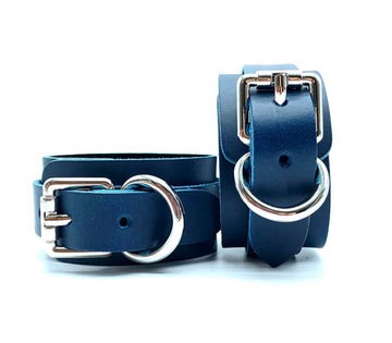 Cuffs "Mona" Blue- Hand or Ankle