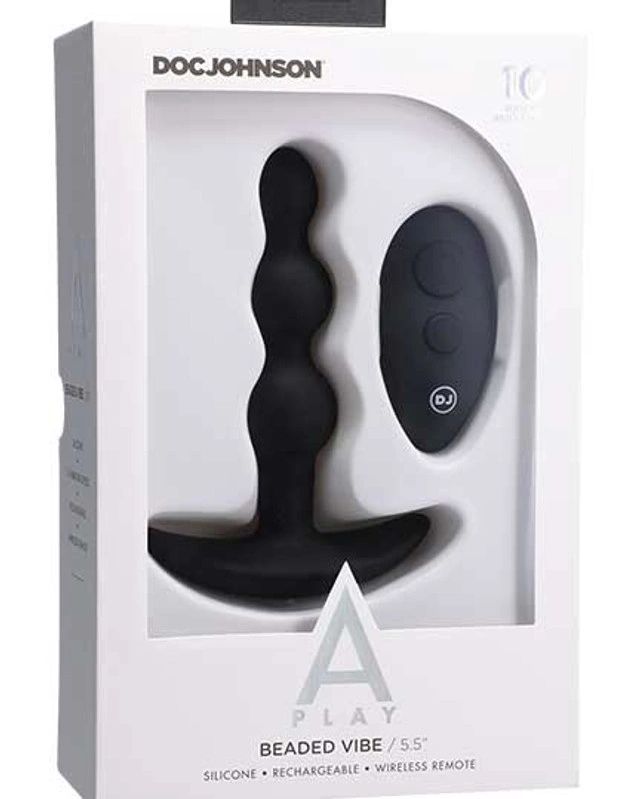 A-Play Vibrating Anal Beads with Remote A-Play Vibrating Anal Beads with Remote
