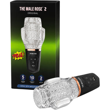 The Male Rose 2 - 3 in 1 Thrusting, Rotating & Vibrating Design