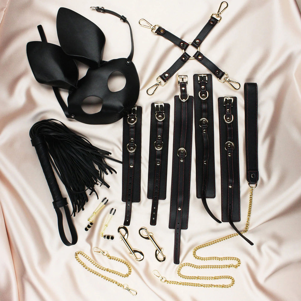 Edonista Alice 14 Piece Bondage Set Wicked Warehouse
