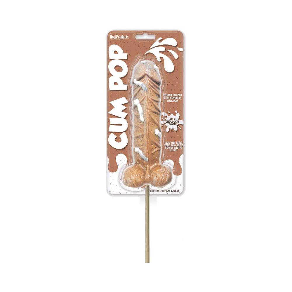 Cum Cock Pops Milk Chocolate Flavor 1Pc Clamshell