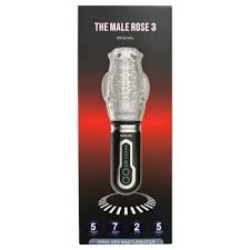 The Male Rose 3 Thrusting, Rotating, and Vibrating Rechargeable Masturbator